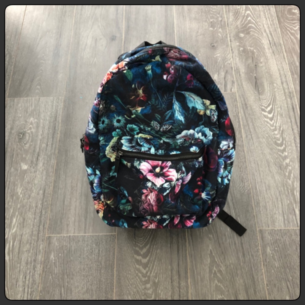Custom Floral Backpack - Picture 4 of 7